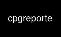 ແລ່ນ cpgreporte ໃນ OnWorks ຜູ້ໃຫ້ບໍລິການໂຮດຕິ້ງຟຣີຜ່ານ Ubuntu Online, Fedora Online, Windows online emulator ຫຼື MAC OS online emulator