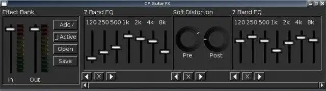 قم بتنزيل أداة الويب أو تطبيق الويب CP Guitar Effect Proccessor