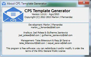 Download web tool or web app CPS Template Generator