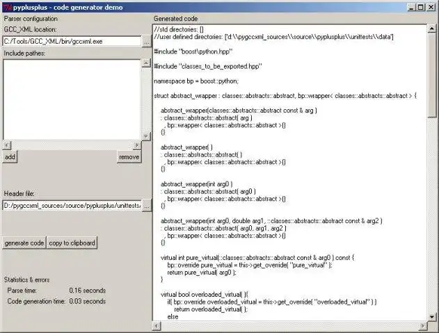 ดาวน์โหลดเครื่องมือเว็บหรือเว็บแอป C++ Python ผูกภาษา