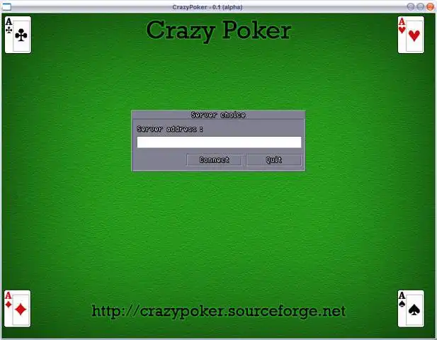 ดาวน์โหลดเครื่องมือเว็บหรือเว็บแอป CrazyPoker เพื่อทำงานใน Windows ออนไลน์ผ่าน Linux ออนไลน์