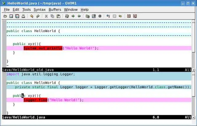 Download web tool or web app Create Java Logger