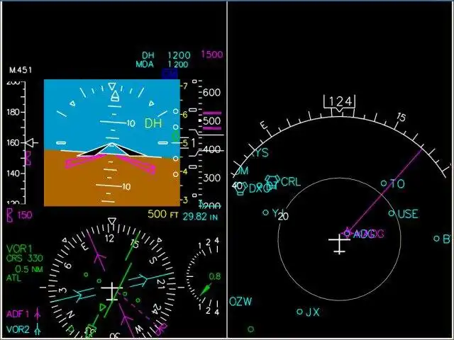 Linux'ta çevrimiçi çalıştırmak için web aracını veya web uygulamasını CRJ Glass Cockpit (RJGlass) indirin