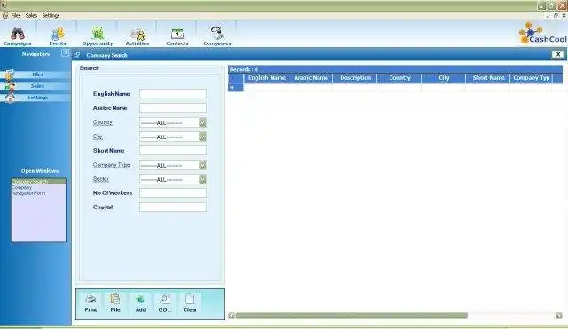 Download web tool or web app CRM.NET