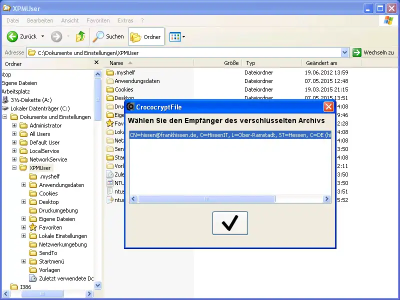 Mag-download ng web tool o web app na CrococryptFile