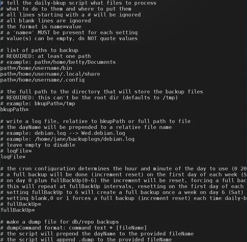 Download web tool or web app cronBackUp