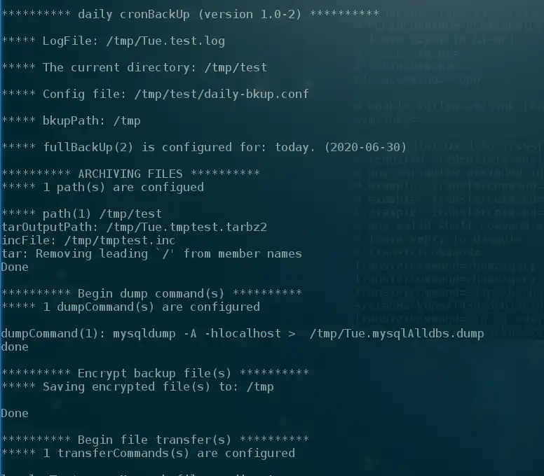 Download web tool or web app cronBackUp