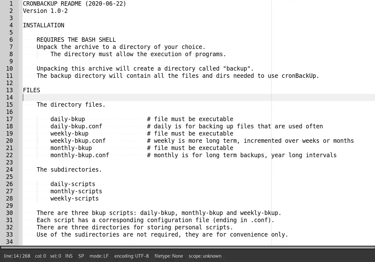 Download web tool or web app cronBackUp