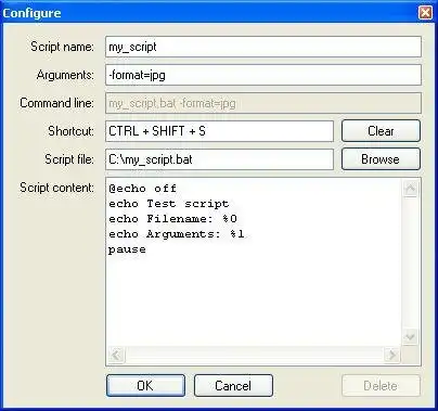 Download web tool or web app Cron Script Manager for Windows