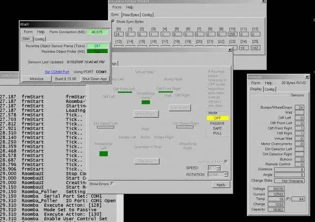 Download web tool or web app C# RoombaSCI Framework