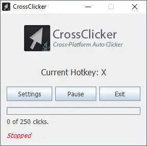 قم بتنزيل أداة الويب أو تطبيق الويب CrossClicker