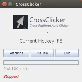قم بتنزيل أداة الويب أو تطبيق الويب CrossClicker