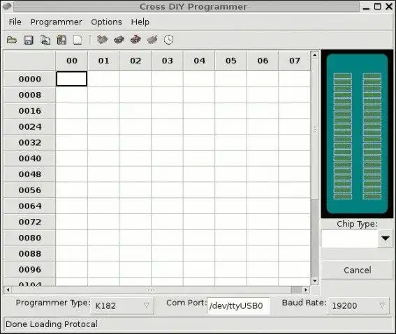 Download webtool of webapp Cross DIY Programmer