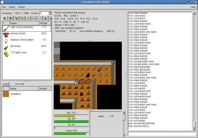 Download web tool or web app Crossfire RPG game to run in Linux online