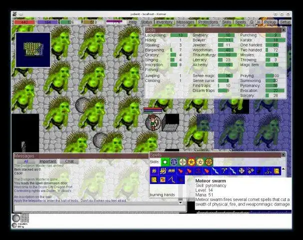 Laden Sie das Web-Tool oder Web-App-Crossfire-RPG-Spiel herunter, um es unter Windows online über Linux online auszuführen