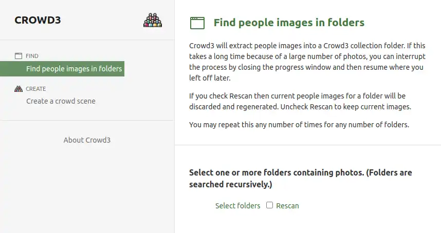 Unduh alat web atau aplikasi web Crowd3