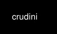 Run crudini in OnWorks free hosting provider over Ubuntu Online, Fedora Online, Windows online emulator or MAC OS online emulator