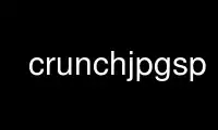 Run crunchjpgsp in OnWorks free hosting provider over Ubuntu Online, Fedora Online, Windows online emulator or MAC OS online emulator