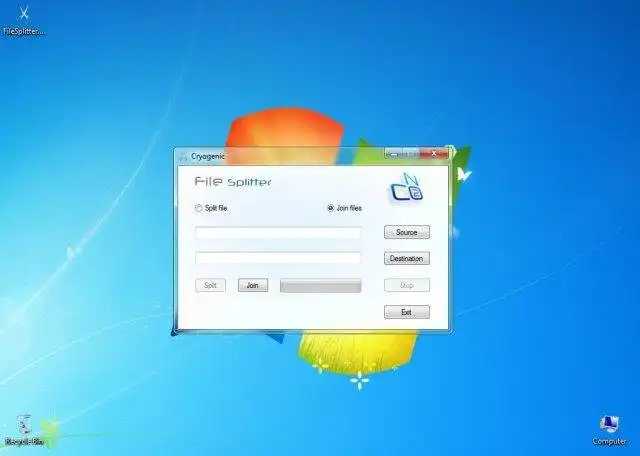 Download web tool or web app Cryogenic FileSplitter