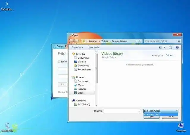 Download web tool or web app Cryogenic FileSplitter