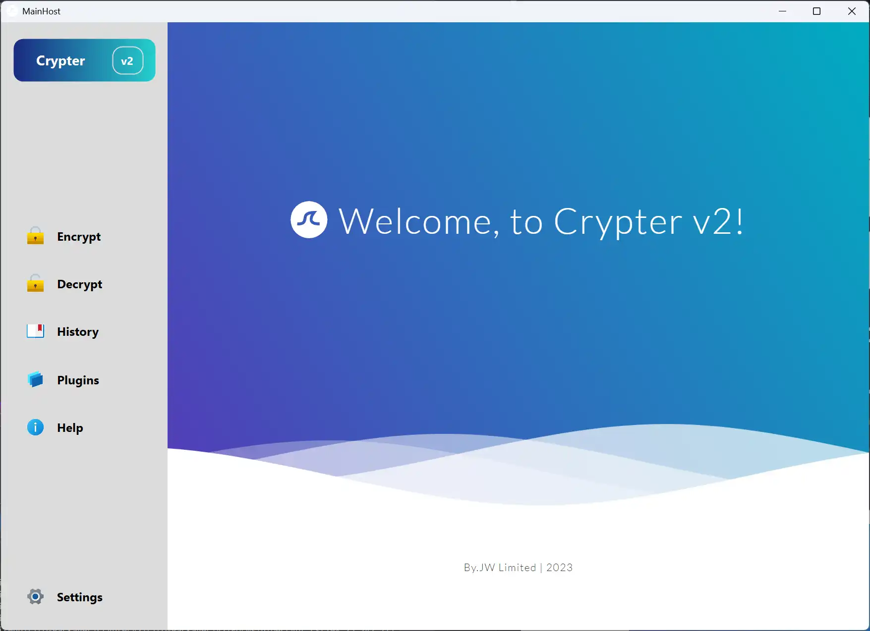Download web tool or web app Crypterv2