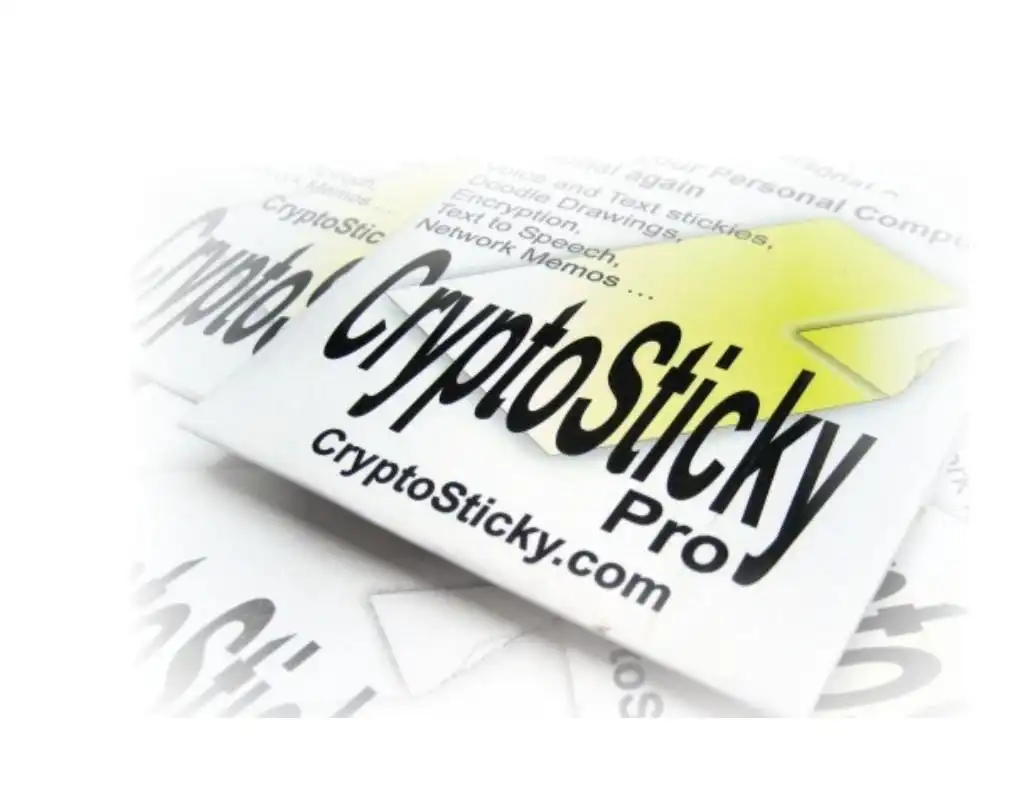 Download web tool or web app CryptoSticky