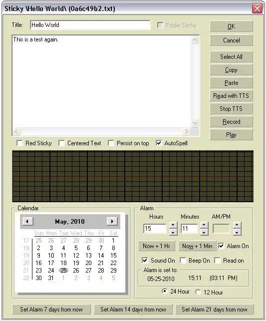 Download web tool or web app CryptoSticky