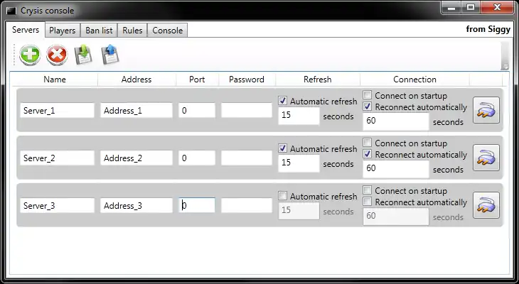 Descargue la herramienta web o la aplicación web CrysisConsole para ejecutar en Linux en línea