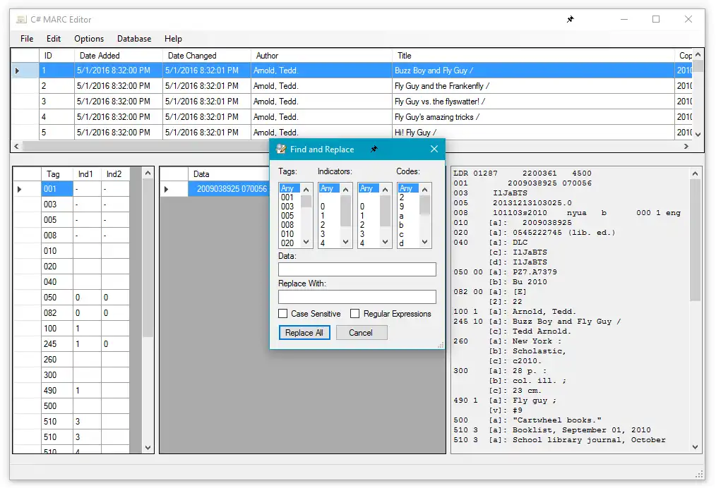 ดาวน์โหลดเครื่องมือเว็บหรือเว็บแอป CSharp MARC