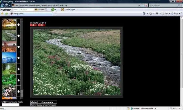 Завантажте веб-інструмент або веб-програму C Sharp Photo Gallery
