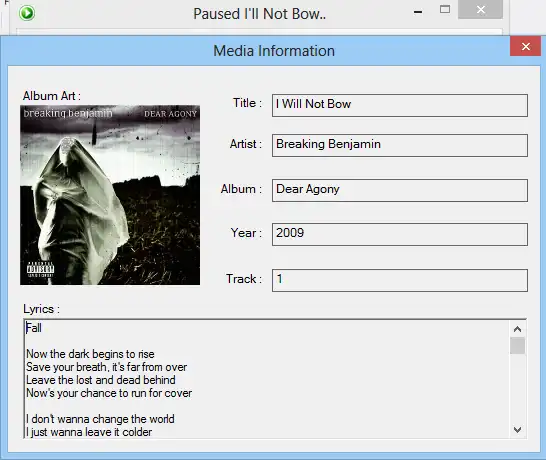 Download web tool or web app CS Media Player