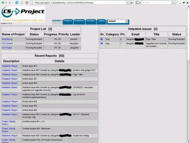 Download webtool of webapp CS-Project