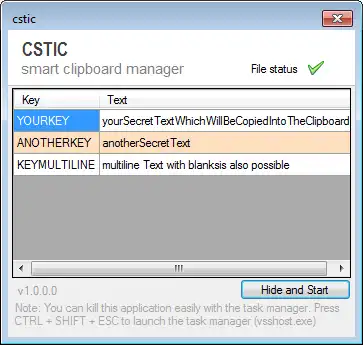 Download web tool or web app cstic