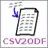 Free download csv2odf Linux app to run online in Ubuntu online, Fedora online or Debian online