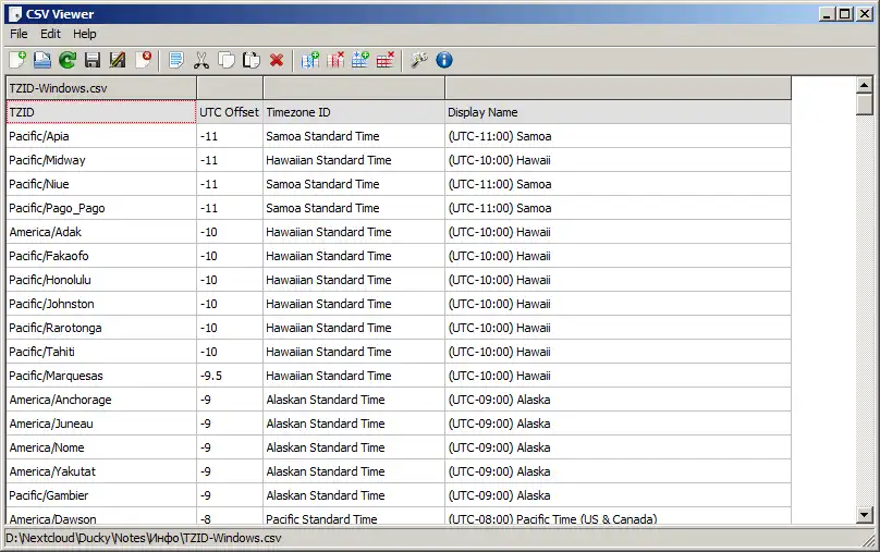 Descargar herramienta web o aplicación web CSVViewer