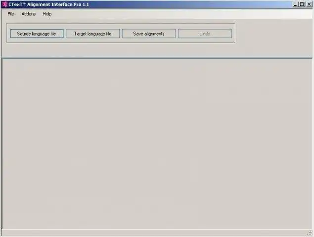 Download web tool or web app CTexT Alignment Interface Pro