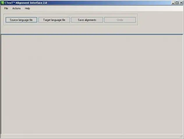 Download web tool or web app CTexT Alignment Interface