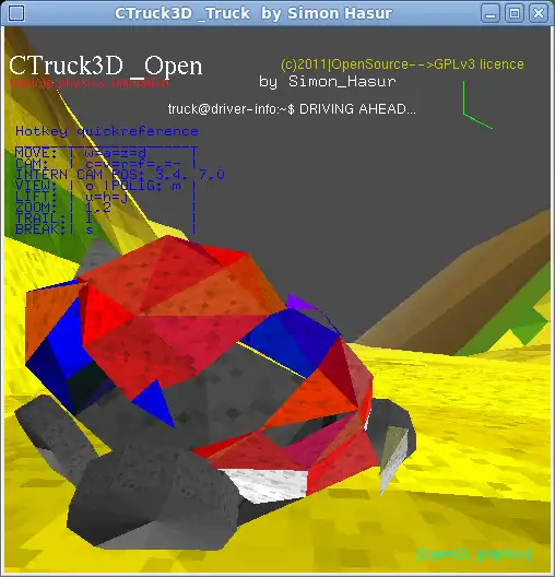 下载网络工具或网络应用CTruck3D _Open
