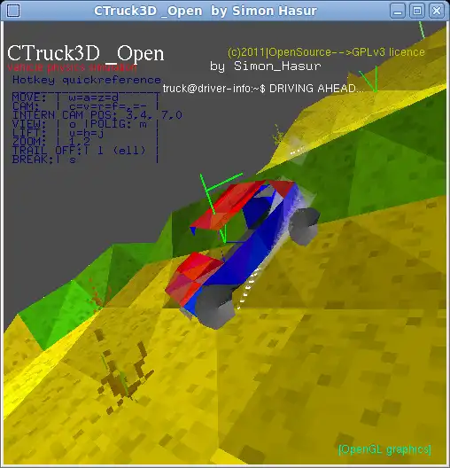 Web aracını veya web uygulamasını indirin Ctruck3D _Open