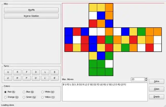 Téléchargez l'outil Web ou l'application Web CubeSolver pour l'exécuter sous Linux en ligne