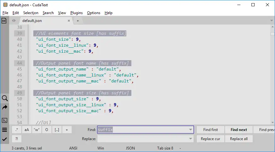 Web ツールまたは Web アプリ CudaText をダウンロードする