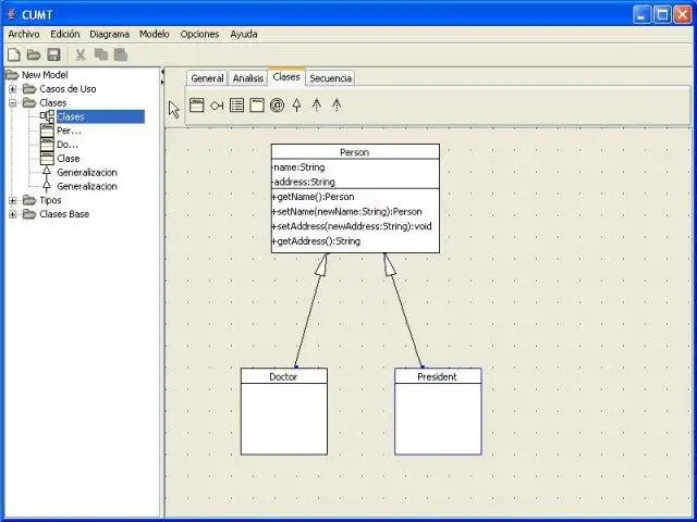 Download webtool of webapp CUMT Modeler