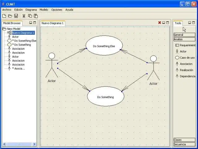 Download web tool or web app CUMT Modeler