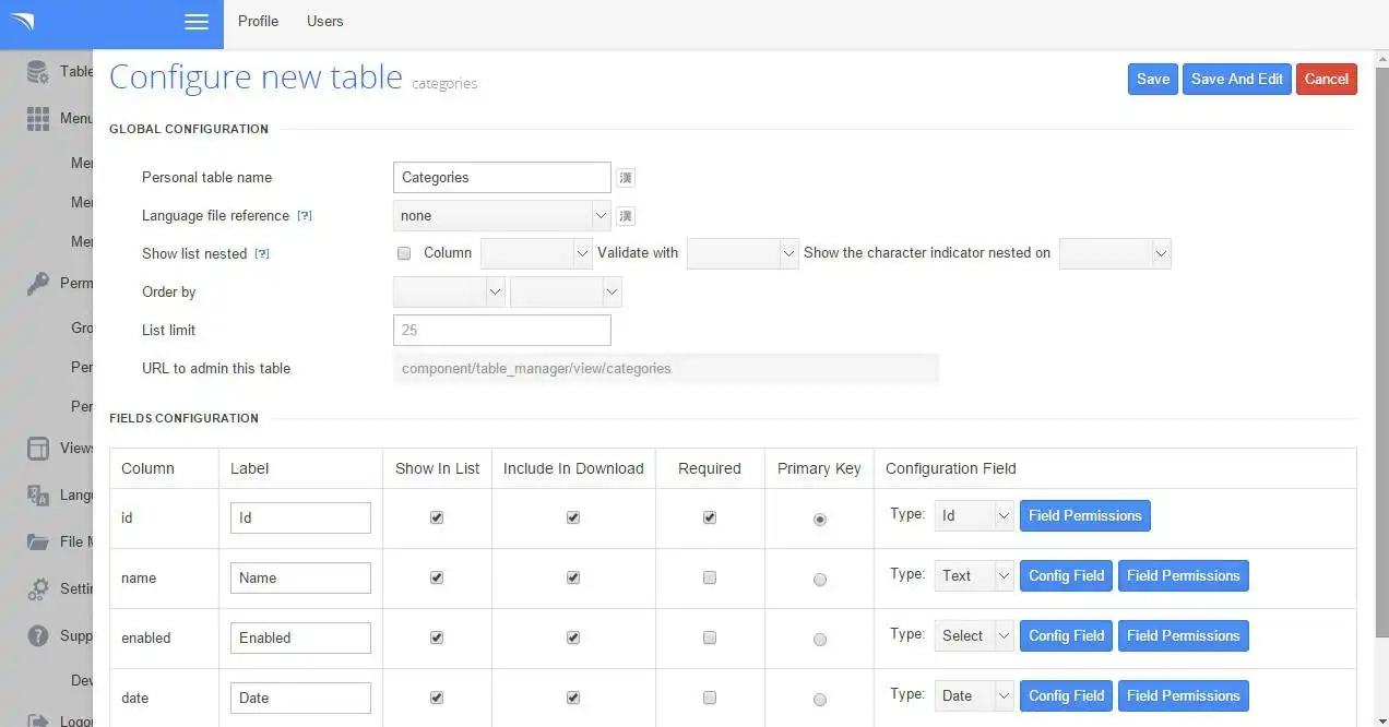 Mag-download ng web tool o web app Cuppa CMS