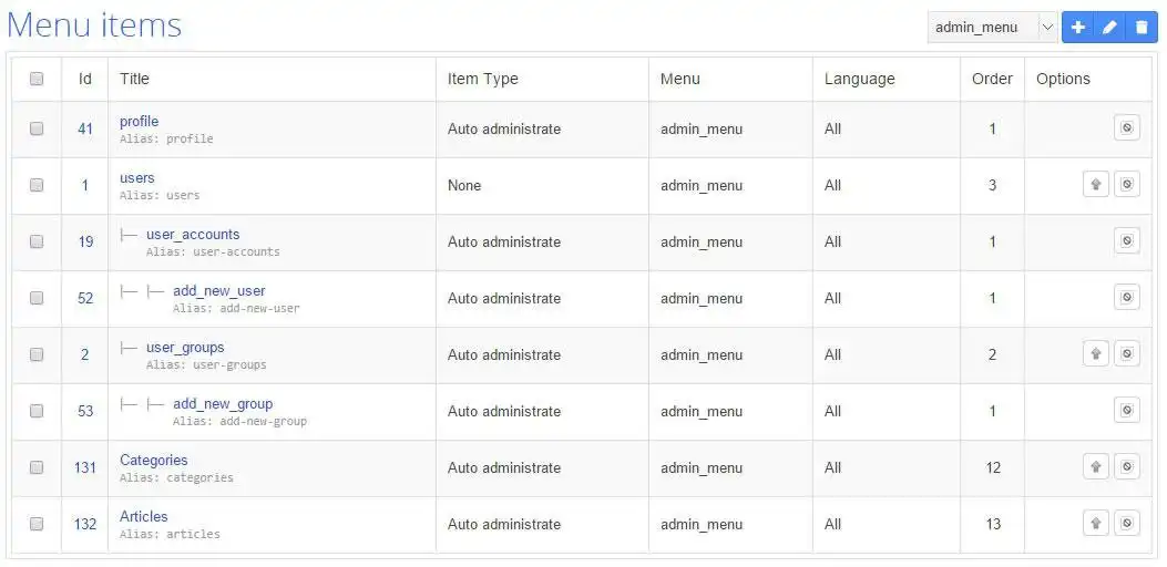 Download web tool or web app Cuppa CMS