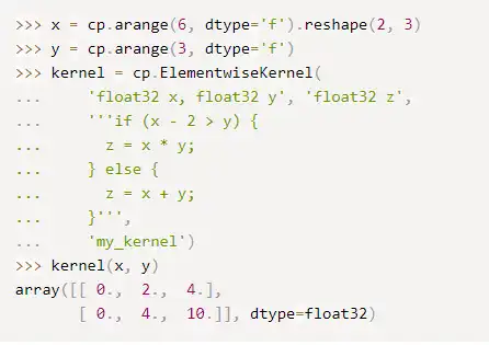 Laden Sie das Web-Tool oder die Web-App CuPy herunter