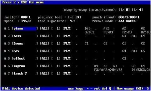 വെബ് ടൂൾ അല്ലെങ്കിൽ വെബ് ആപ്പ് Cursed Sequencer ഡൗൺലോഡ് ചെയ്യുക