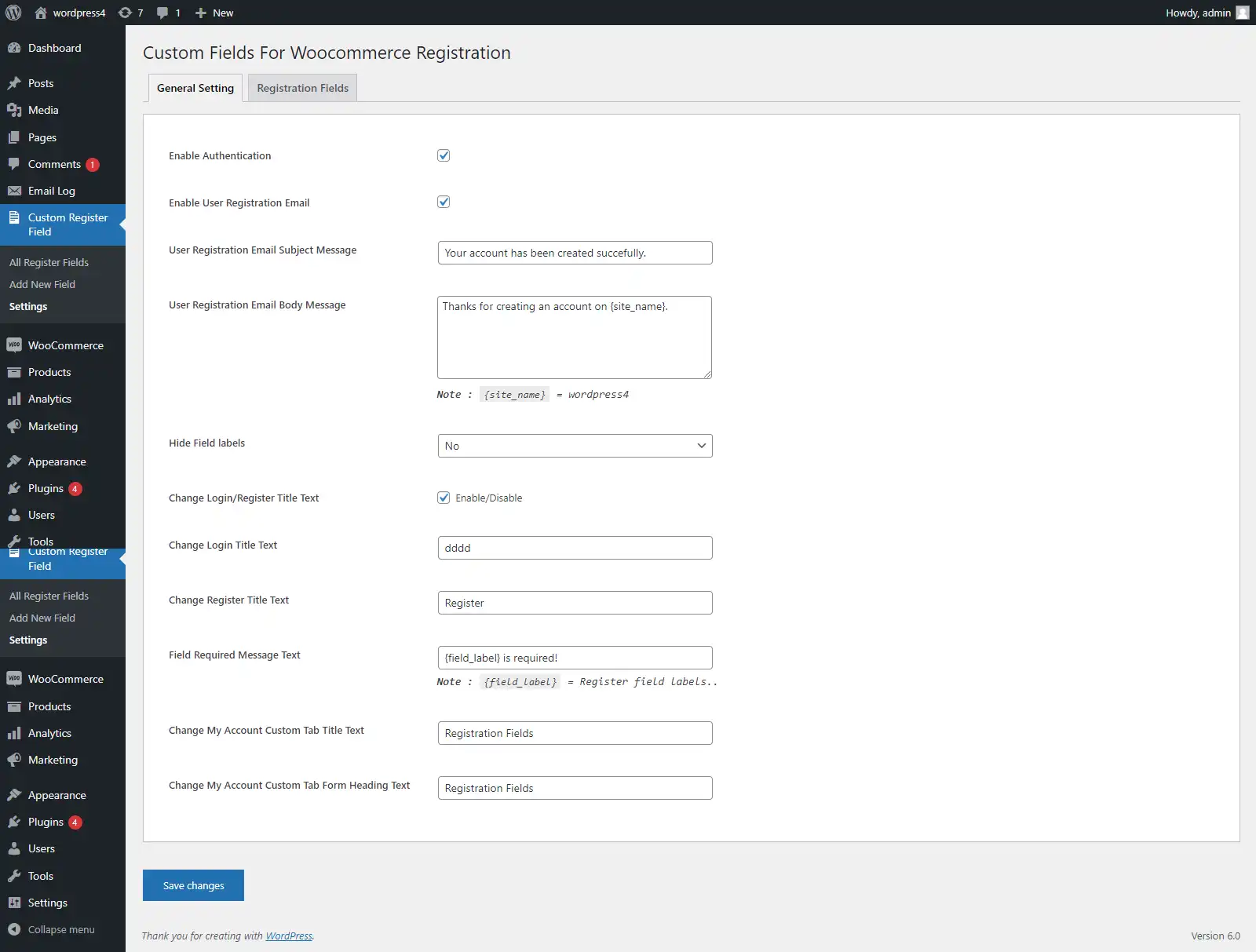 Download web tool or web app Custom Fields Account