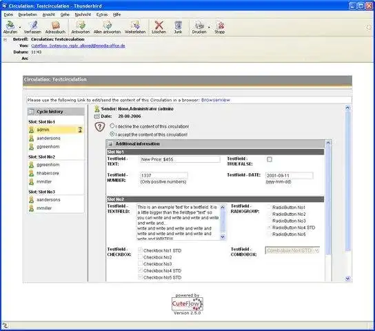 Download web tool or web app CuteFlow