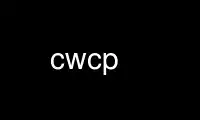 Run cwcp in OnWorks free hosting provider over Ubuntu Online, Fedora Online, Windows online emulator or MAC OS online emulator